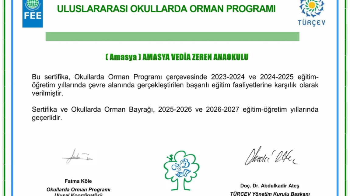 OKULLARDA ORMAN PROJESİ 